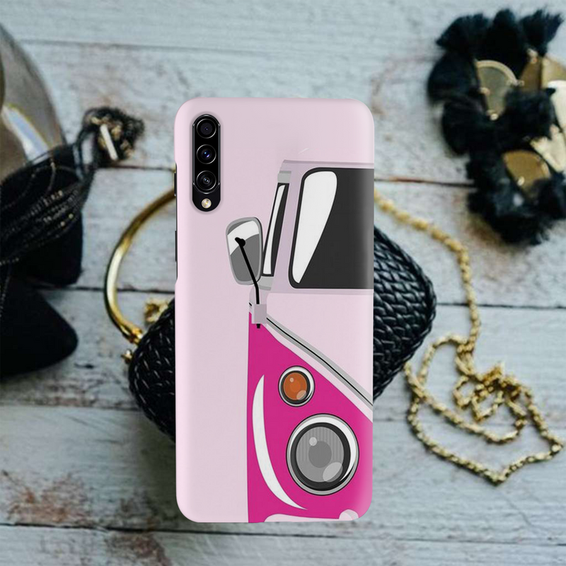 Pink Volkswagon Printed Slim Cases and Cover for Galaxy A70