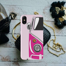 Pink Volkswagon Printed Slim Cases and Cover for iPhone X