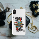 King Card Printed Slim Cases and Cover for iPhone X