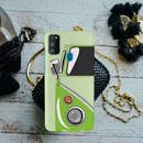 Green Volkswagon Printed Slim Cases and Cover for Galaxy M30S