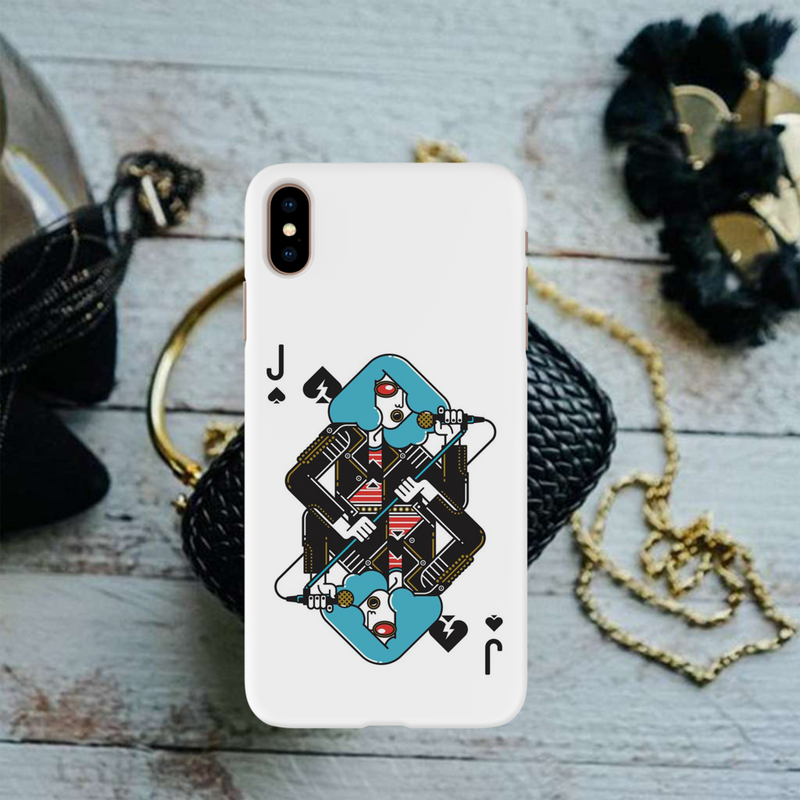 Joker Card Printed Slim Cases and Cover for iPhone XS Max