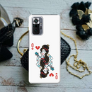 Queen Card Printed Slim Cases and Cover for Redmi Note 10 Pro