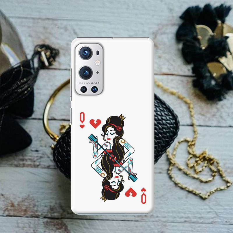 Queen Card Printed Slim Cases and Cover for OnePlus 9R