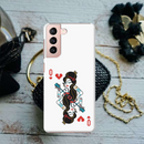 Queen Card Printed Slim Cases and Cover for Galaxy S21 Plus