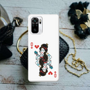 Queen Card Printed Slim Cases and Cover for Redmi Note 10