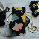 Colorful leafes Printed Slim Cases and Cover for Galaxy S10