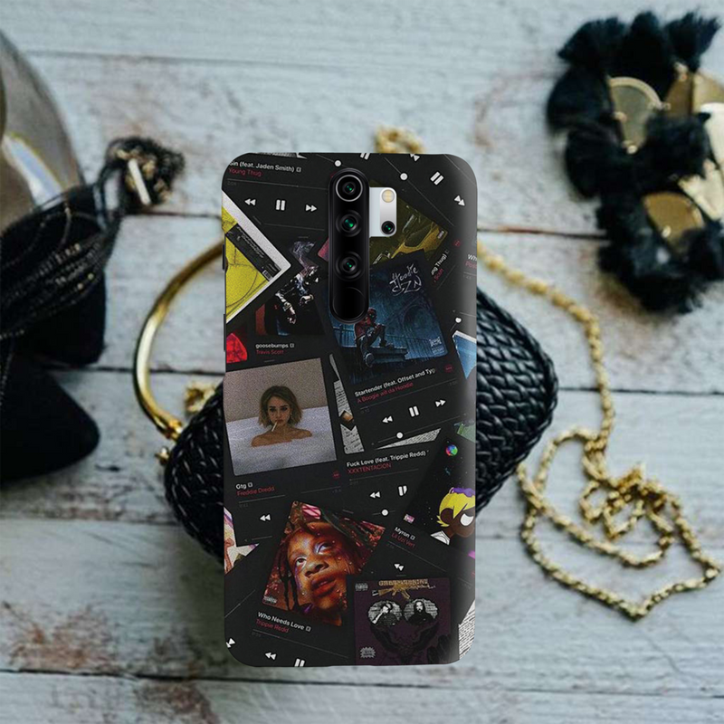 Cassette Printed Slim Cases and Cover for Redmi Note 8 Pro