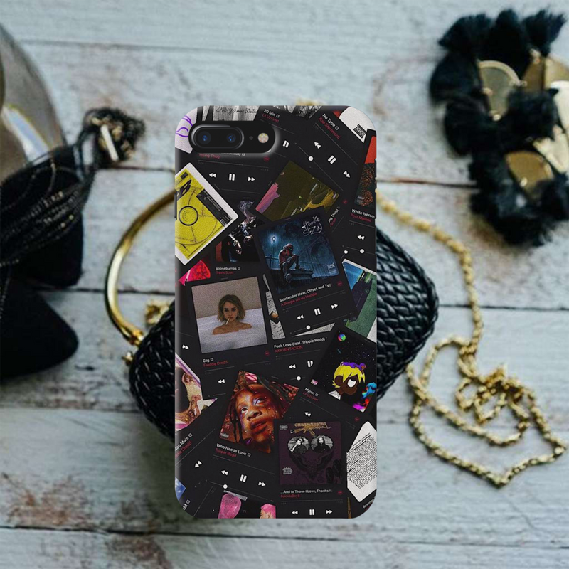 Cassette Printed Slim Cases and Cover for iPhone 8 Plus