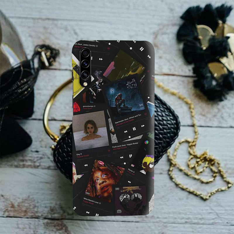 Cassette Printed Slim Cases and Cover for Galaxy A50