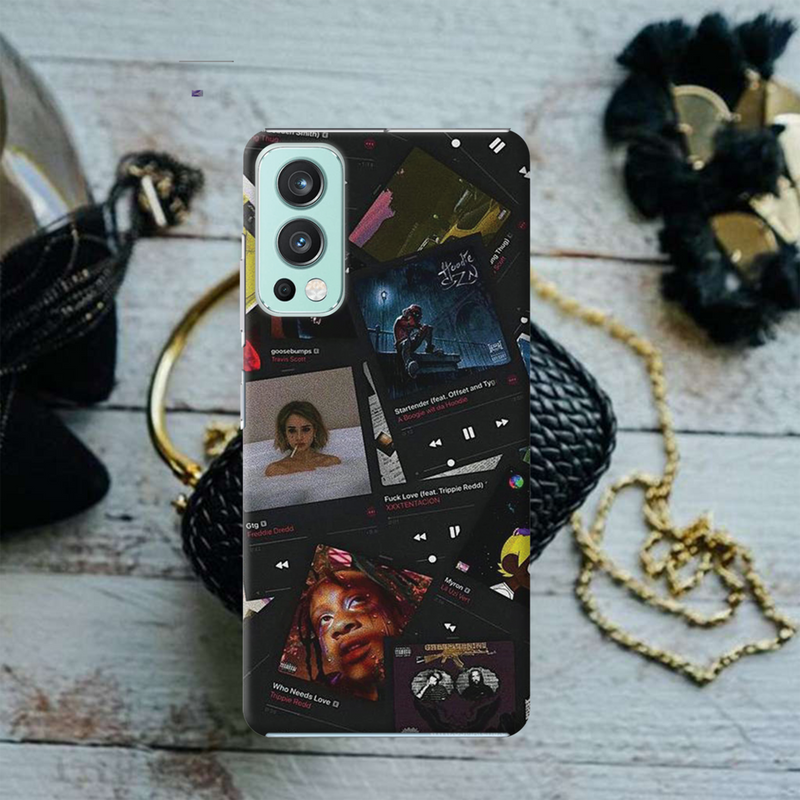 Cassette Printed Slim Cases and Cover for OnePlus Nord 2