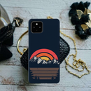 Mountains Printed Slim Cases and Cover for Pixel 4A