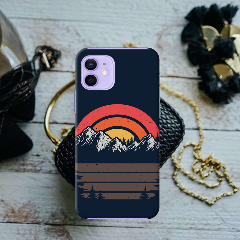 Mountains Printed Slim Cases and Cover for iPhone 12
