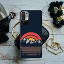 Mountains Printed Slim Cases and Cover for Redmi Note 10T