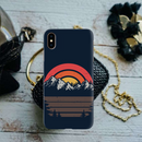 Mountains Printed Slim Cases and Cover for iPhone XS Max