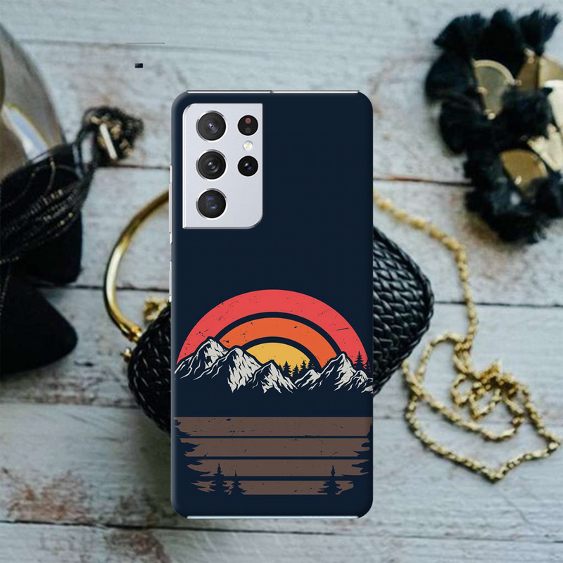 Mountains Printed Slim Cases and Cover for Galaxy S21 Ultra