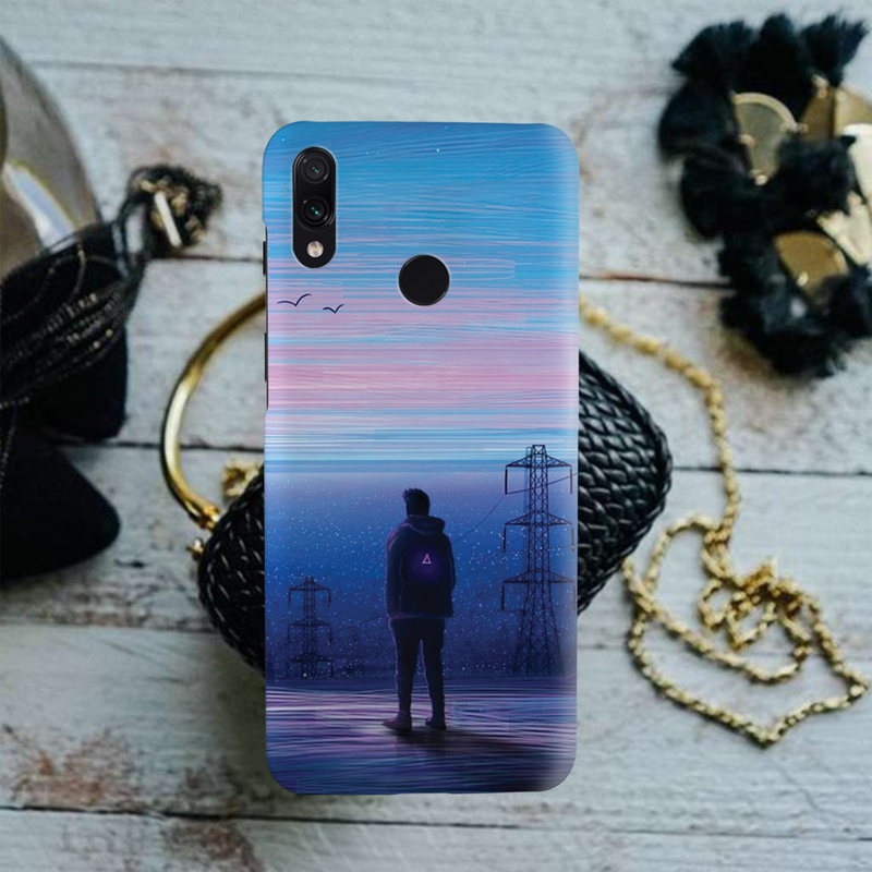Alone at night Printed Slim Cases and Cover for Redmi Note 7 Pro