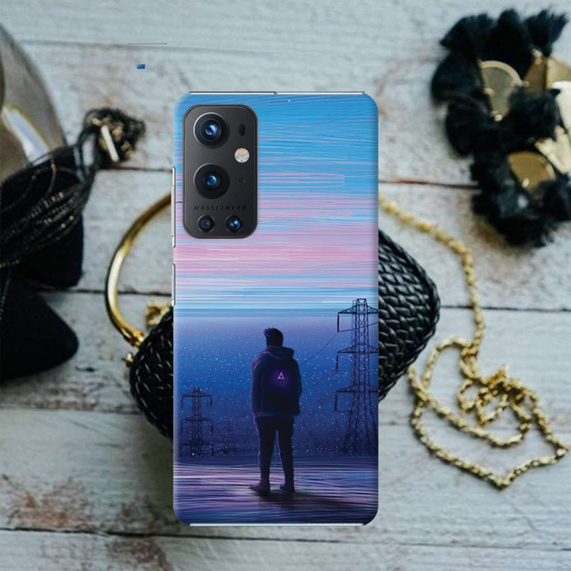 Alone at night Printed Slim Cases and Cover for OnePlus 9 Pro