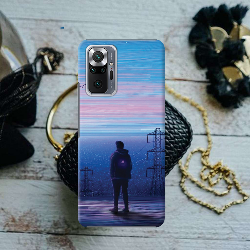 Alone at night Printed Slim Cases and Cover for Redmi Note 10 Pro