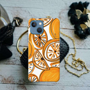 Orange Lemon Printed Slim Cases and Cover for iPhone 13 Mini