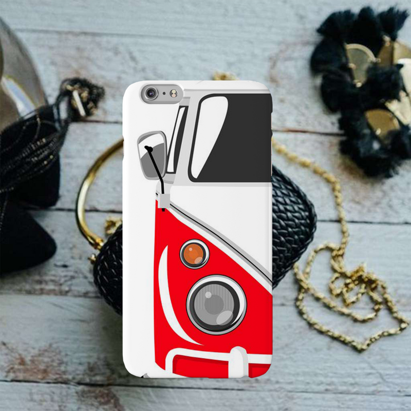 Red Volkswagon Printed Slim Cases and Cover for iPhone 6 Plus