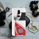 Red Volkswagon Printed Slim Cases and Cover for OnePlus 6