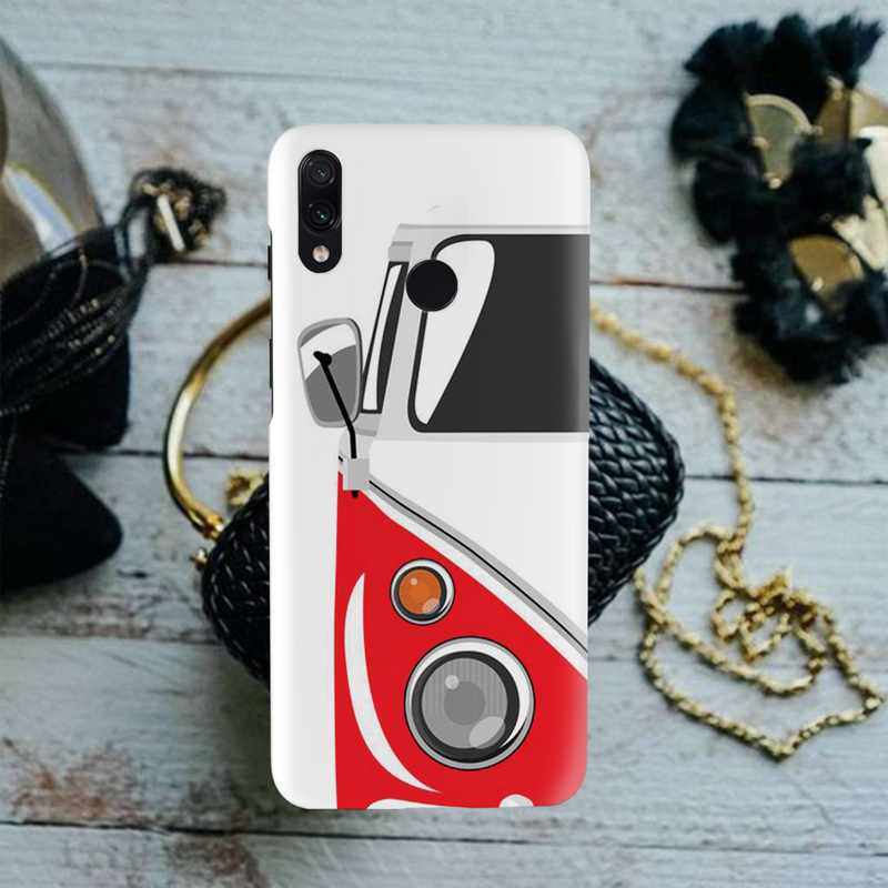 Red Volkswagon Printed Slim Cases and Cover for Redmi Note 7 Pro