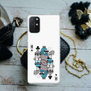 King 2 Card Printed Slim Cases and Cover for OnePlus 8T