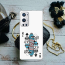 King 2 Card Printed Slim Cases and Cover for OnePlus 9R