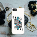 King 2 Card Printed Slim Cases and Cover for iPhone 8