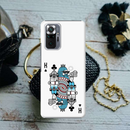 King 2 Card Printed Slim Cases and Cover for Redmi Note 10 Pro Max