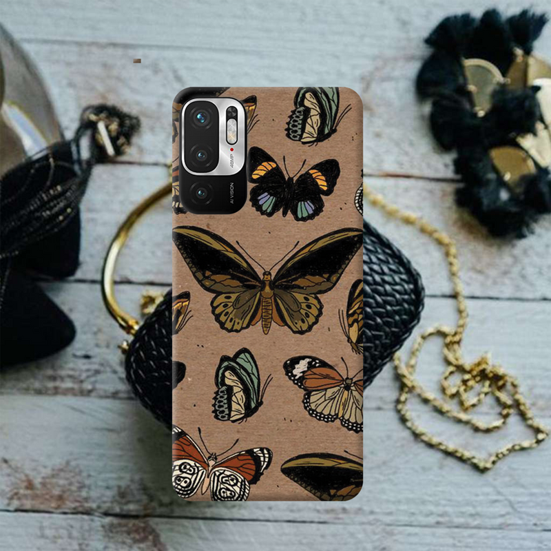Butterfly Printed Slim Cases and Cover for Redmi Note 10T