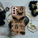 Butterfly Printed Slim Cases and Cover for Galaxy S21