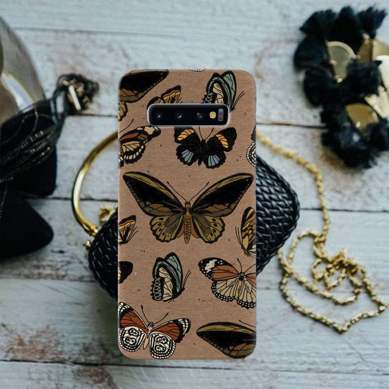 Butterfly Printed Slim Cases and Cover for Galaxy S10 Plus