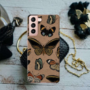 Butterfly Printed Slim Cases and Cover for Galaxy S21 Plus