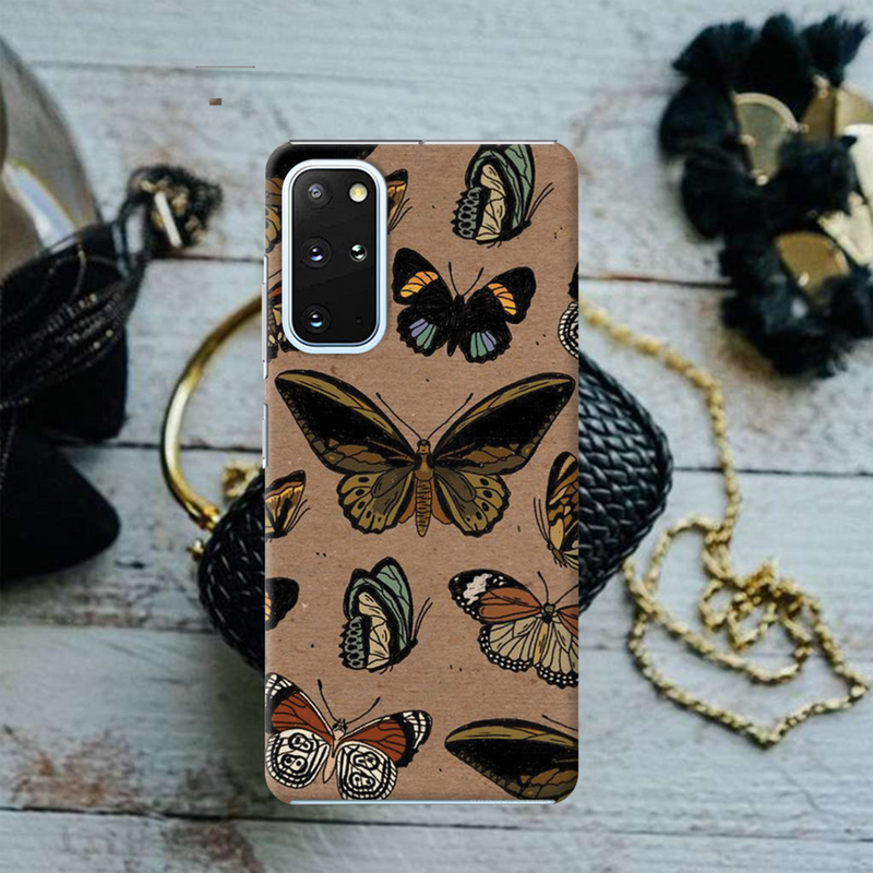 Butterfly Printed Slim Cases and Cover for Galaxy S20