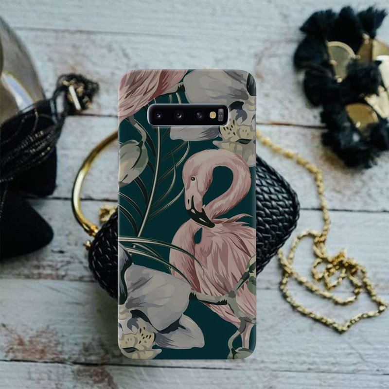 Flamingo Printed Slim Cases and Cover for Galaxy S10 Plus