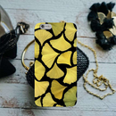 Yellow Leafs Printed Slim Cases and Cover for iPhone 6 Plus