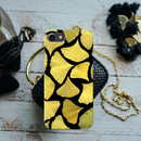 Yellow Leafs Printed Slim Cases and Cover for iPhone 7