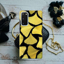 Yellow Leafs Printed Slim Cases and Cover for Galaxy S20 Plus