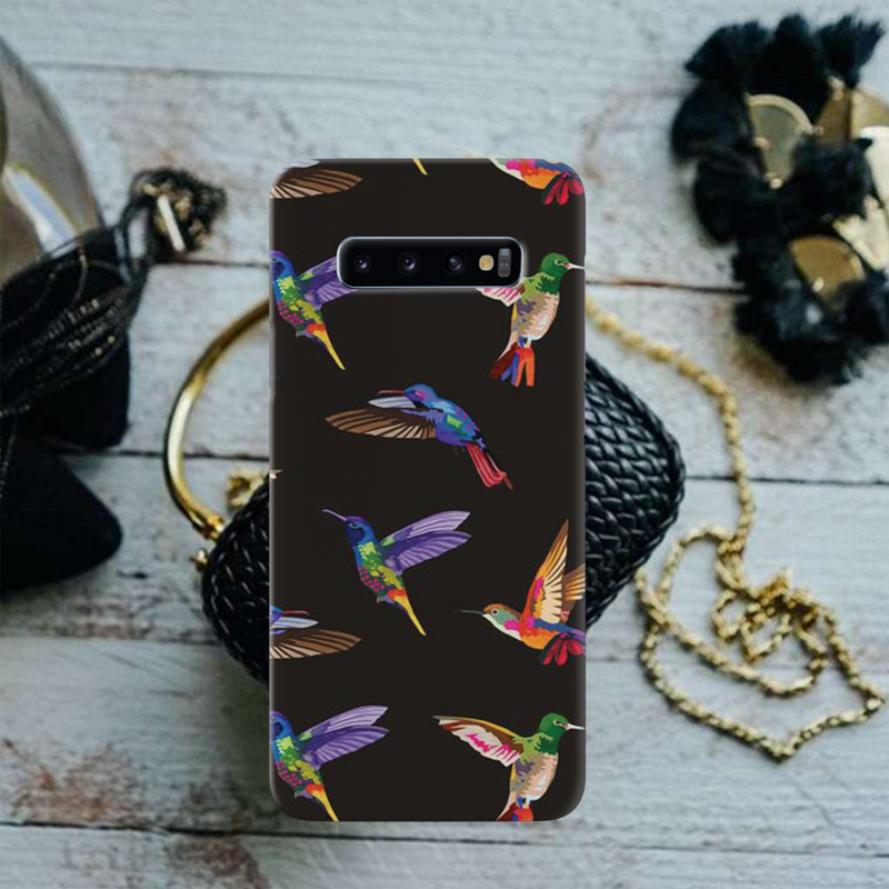 Kingfisher Printed Slim Cases and Cover for Galaxy S10