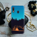 Night Stay Printed Slim Cases and Cover for Galaxy A20