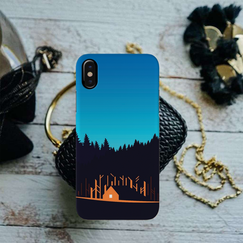 Night Stay Printed Slim Cases and Cover for iPhone X