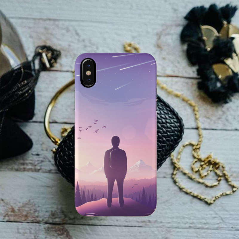 Peace on earth Printed Slim Cases and Cover for iPhone X
