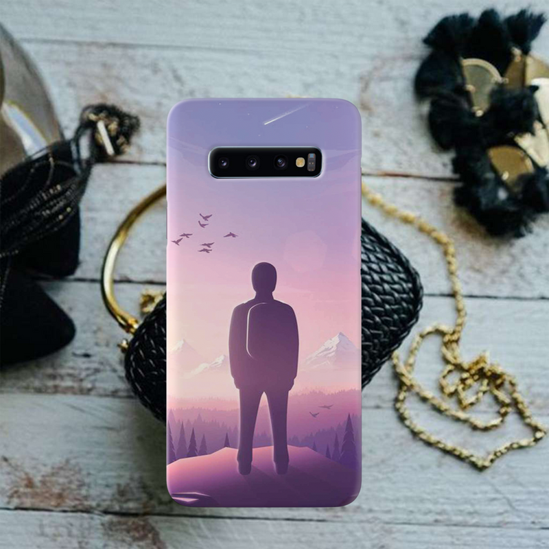 Peace on earth Printed Slim Cases and Cover for Galaxy S10 Plus