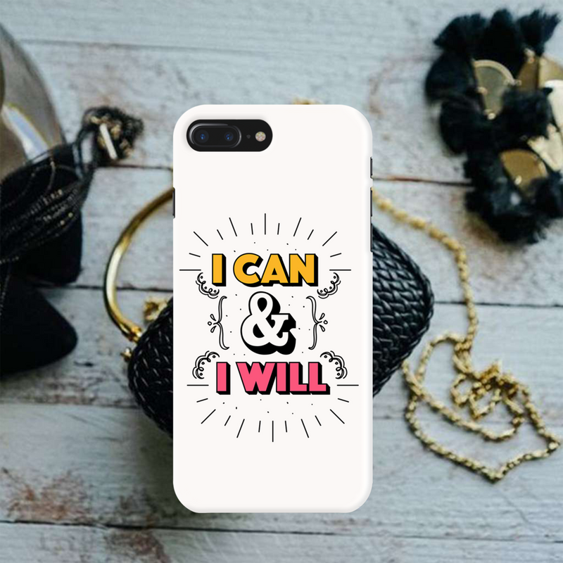I can and I will Printed Slim Cases and Cover for iPhone 7 Plus