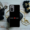 Mom and Dad Printed Slim Cases and Cover for Redmi Note 10 Pro