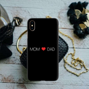 Mom and Dad Printed Slim Cases and Cover for iPhone XS Max