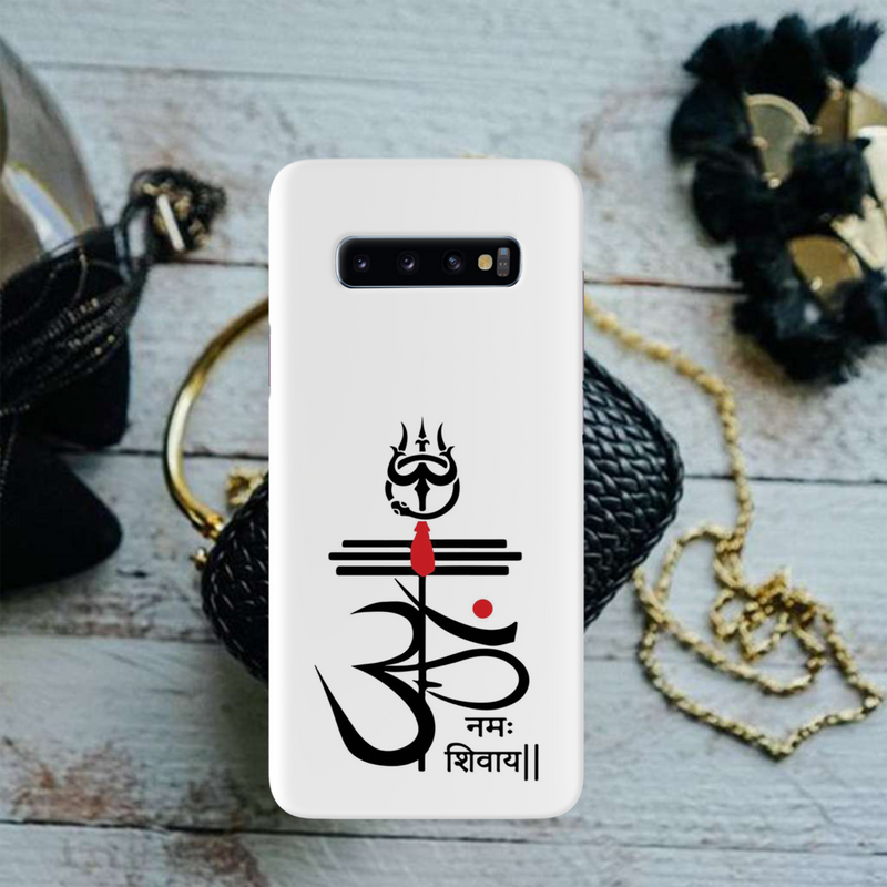 OM namah siwaay Printed Slim Cases and Cover for Galaxy S10