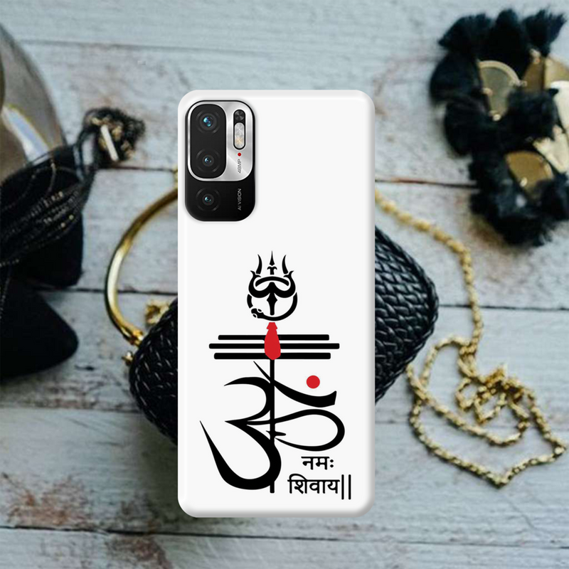 OM namah siwaay Printed Slim Cases and Cover for Redmi Note 10T