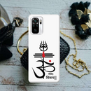 OM namah siwaay Printed Slim Cases and Cover for Redmi Note 10